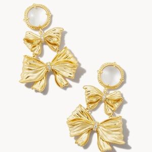 NWT Kendra Scott x LoveShackFancy Gold Statement Earrings